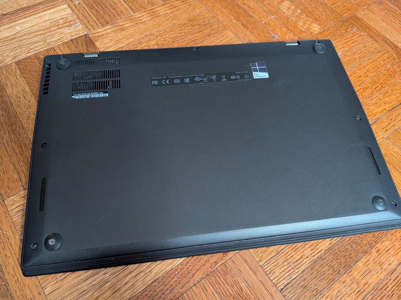 Lenovo ThinkPad X1 Carbon 2nd Gen 14″ i7-4600U 2.10GHz 8GB RAM 465GB HD Win10Pro