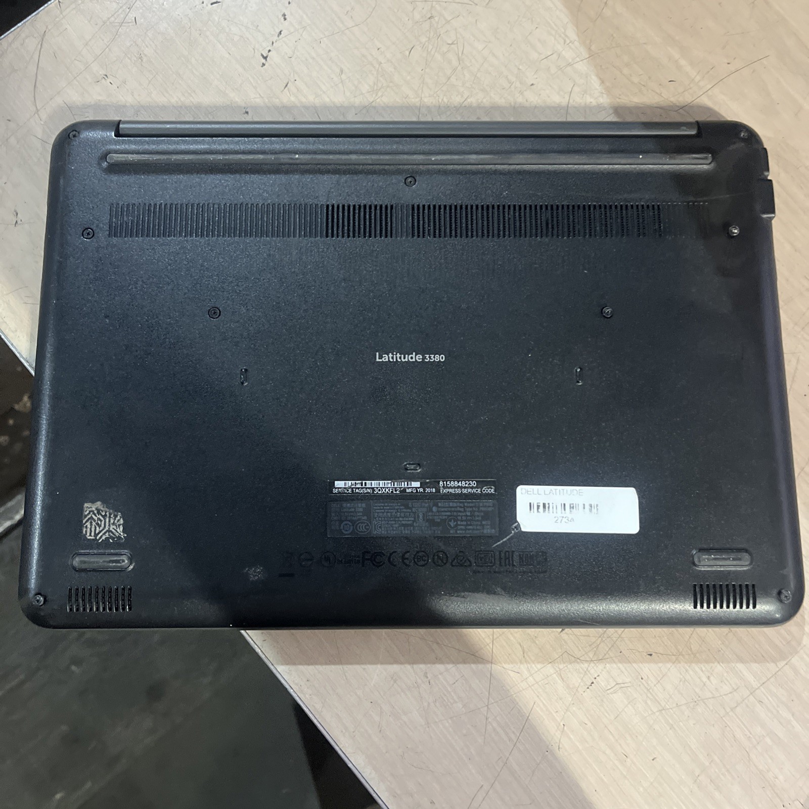 DELL LATITUDE 3380 INTEL CORE I3-6006U 2.00GHZ 8GB RAM NO HD +