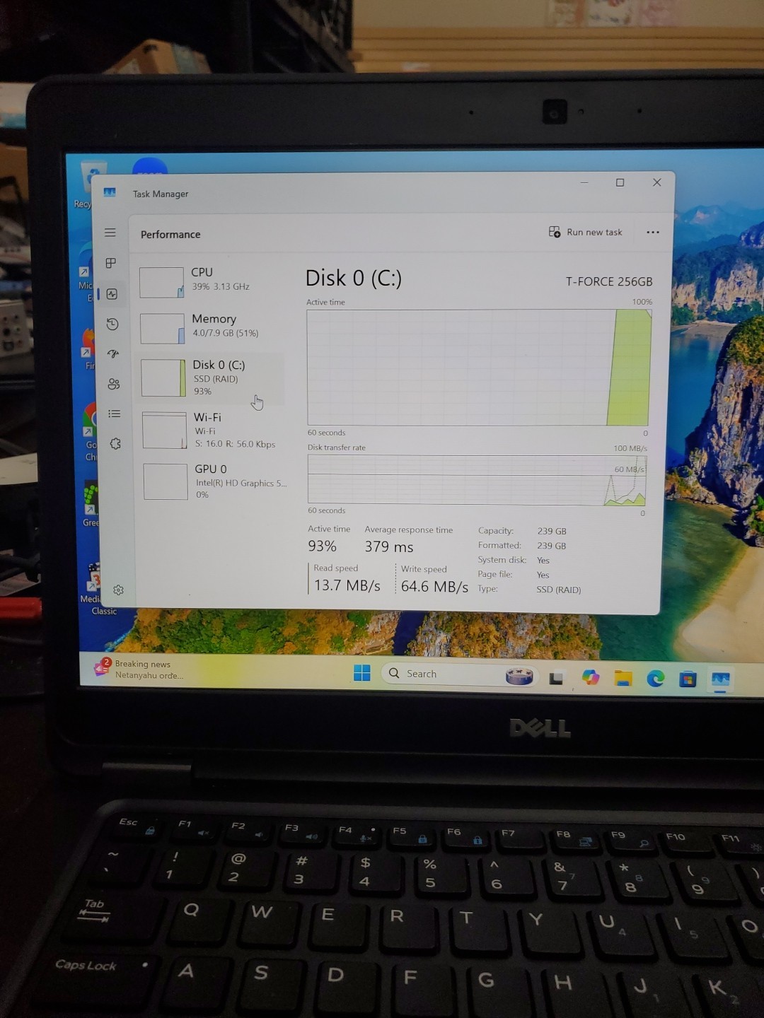 Dell Latitude E5450 – 14″ Laptop – Intel i7-5600U 8GB RAM 500GB SSD 102825-5