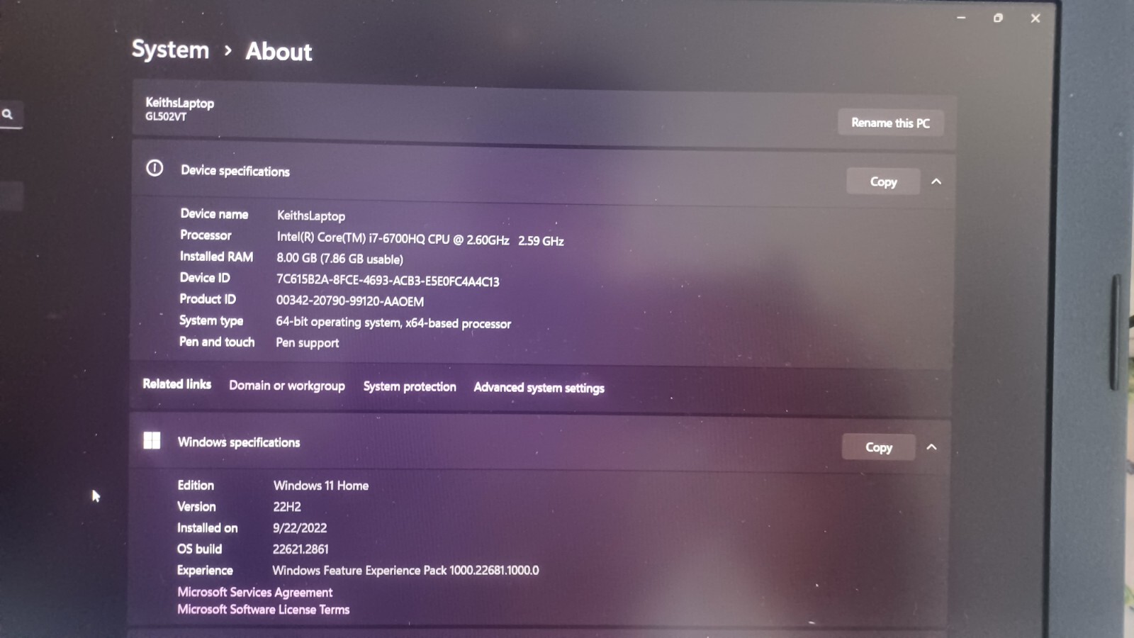 ASUS ROG STRIX 15.6″ GL502VT-DS71 FHD Gaming Laptop