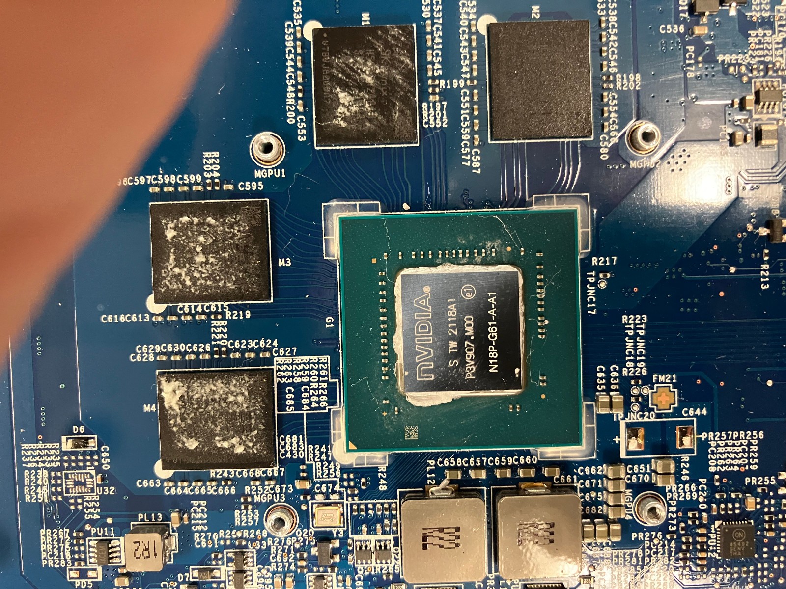 Gaming Laptop Parts Repair GTX 1650 i5-10500H No Display Powers On AS-IS