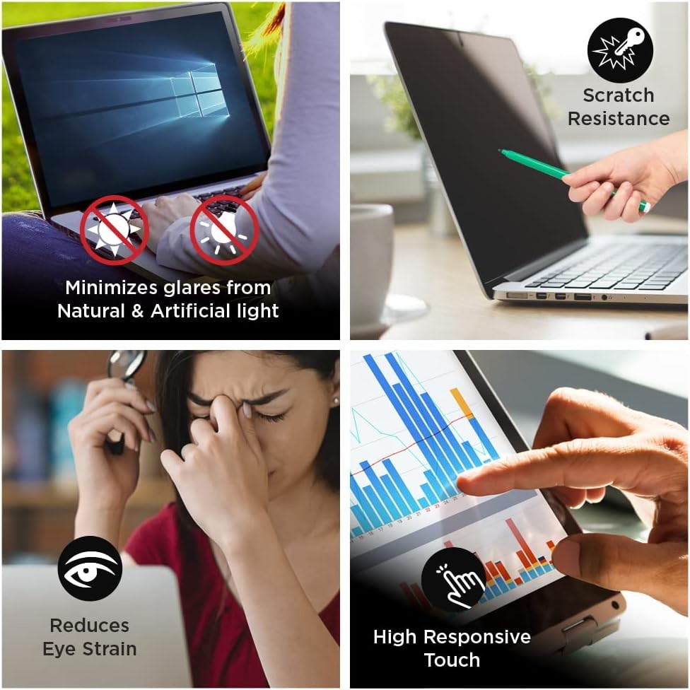 Matte Anti Glare Screen Protector For Dell Pro 13 Plus Laptop or 2-in-1 PB13250,