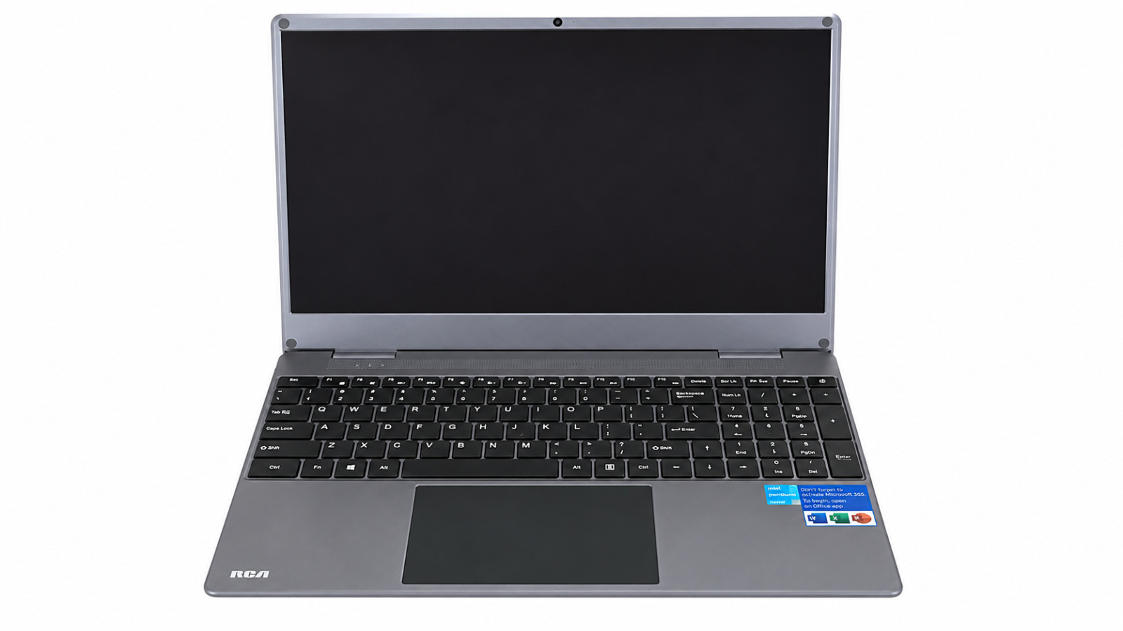 RCA 15.6in Ultra Slim Notebook Windows 11 FHD 4GB/128GB Webcam Silver RWNP41524
