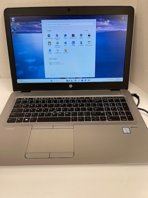 HP EliteBook 850 G3 15.6″ 256GB Core i5 6th gen 2.30GHz 8GB RAM WIN 11 PRO