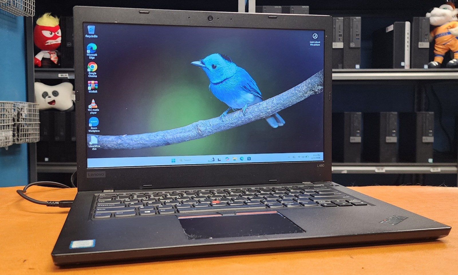 Lenovo ThinkPad L480 – Intel i5-8th Gen, 256GB SSD, 12GB PC4 RAM, Windows 11