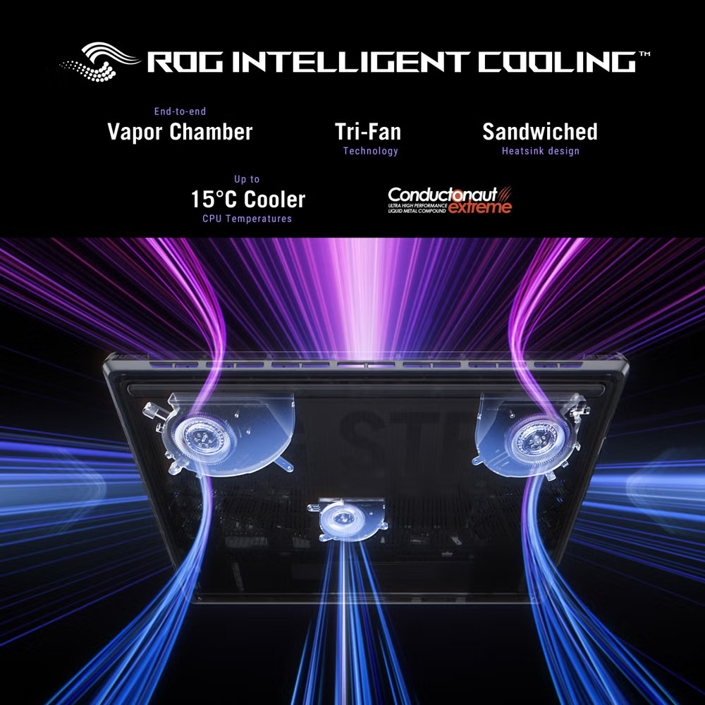 Asus 16″ ROG Strix G16 Gaming Laptop Windows 11 Core i9 RTX 5060 16GB/1TB SSD