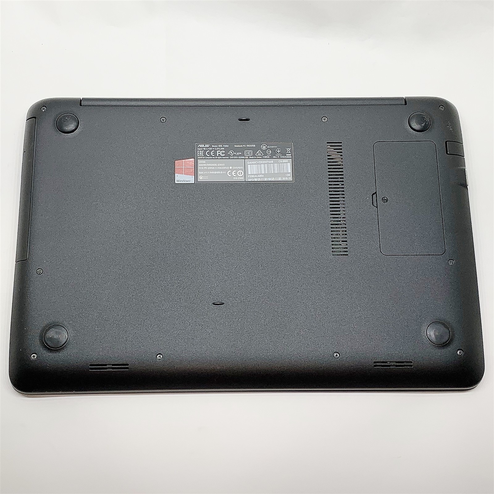 ASUS F556U Laptop i5 7200U 2.50GHZ 15.6″ FHD 8GB 128GB SSD NO BATT Windows 11