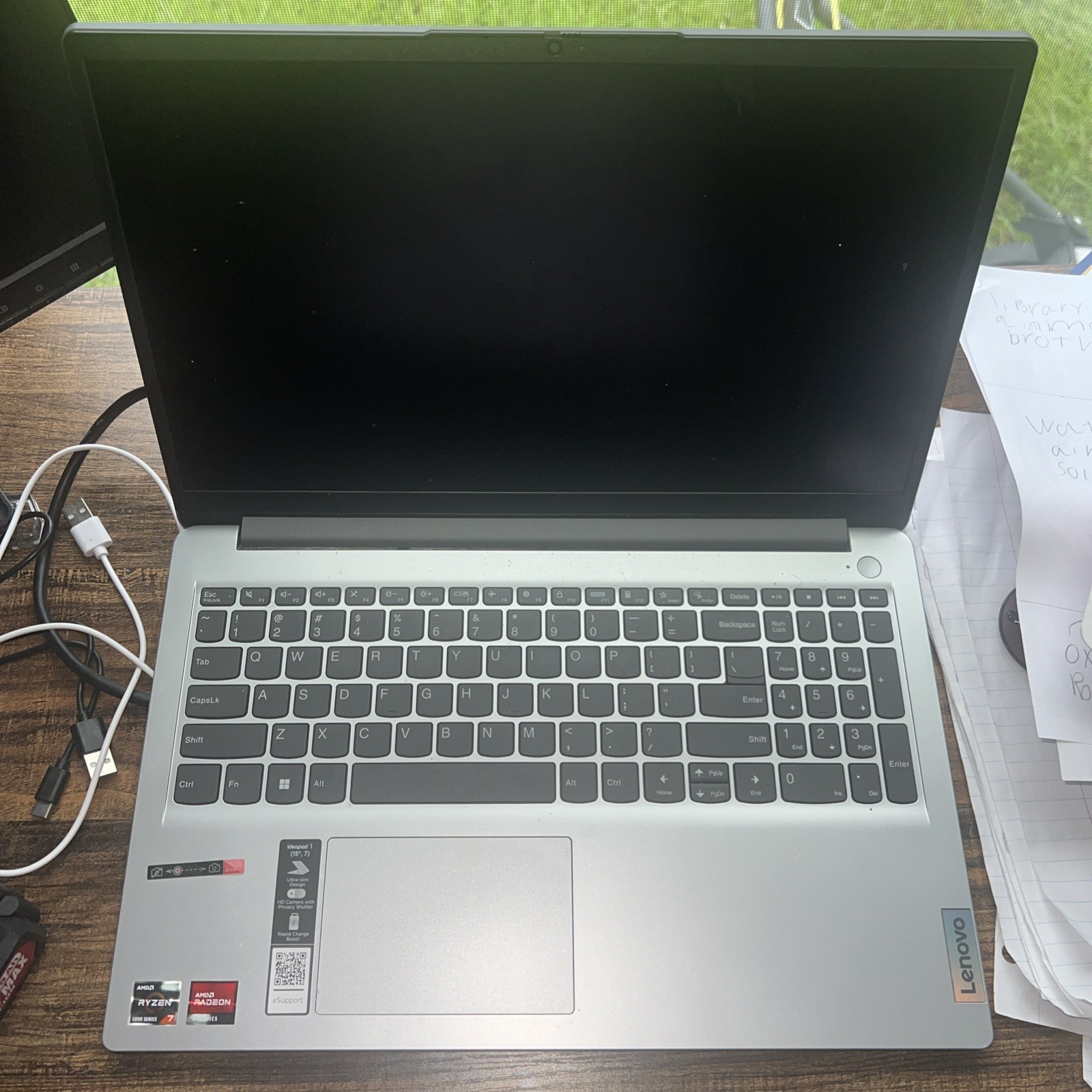Lenovo IdeaPad 1 15.6 FHD IPS Touch Laptop AMD Ryzen 7 5700U/16GB/512GB Warranty