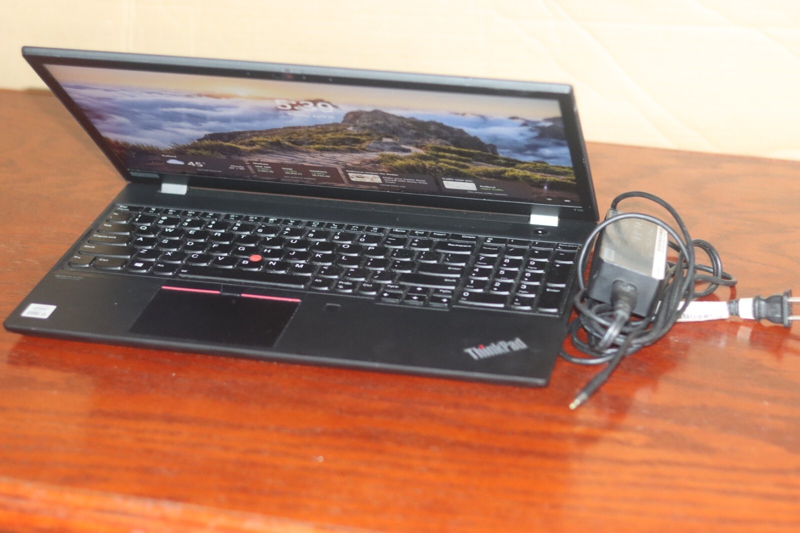 Lenovo ThinkPad T15 Gen 1 1.6 GHz i5-10210U 16GB Ram 256GB SSD – Very Good