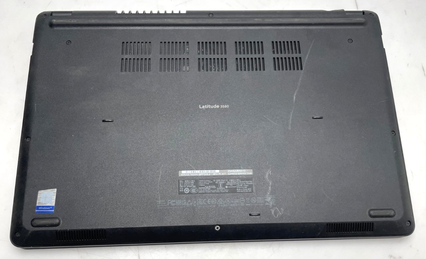 Dell Latitude 3580 15.6″ i3-6006U 8gb Ram 250gb SSD Linux OS “Fair” Bttry