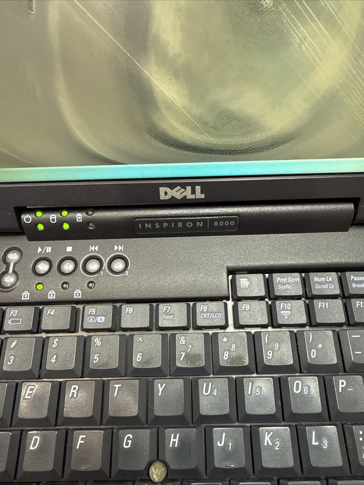Vintage Dell Inspiron 8000 Working Laptop Boots They Have Screen Spot No Battery