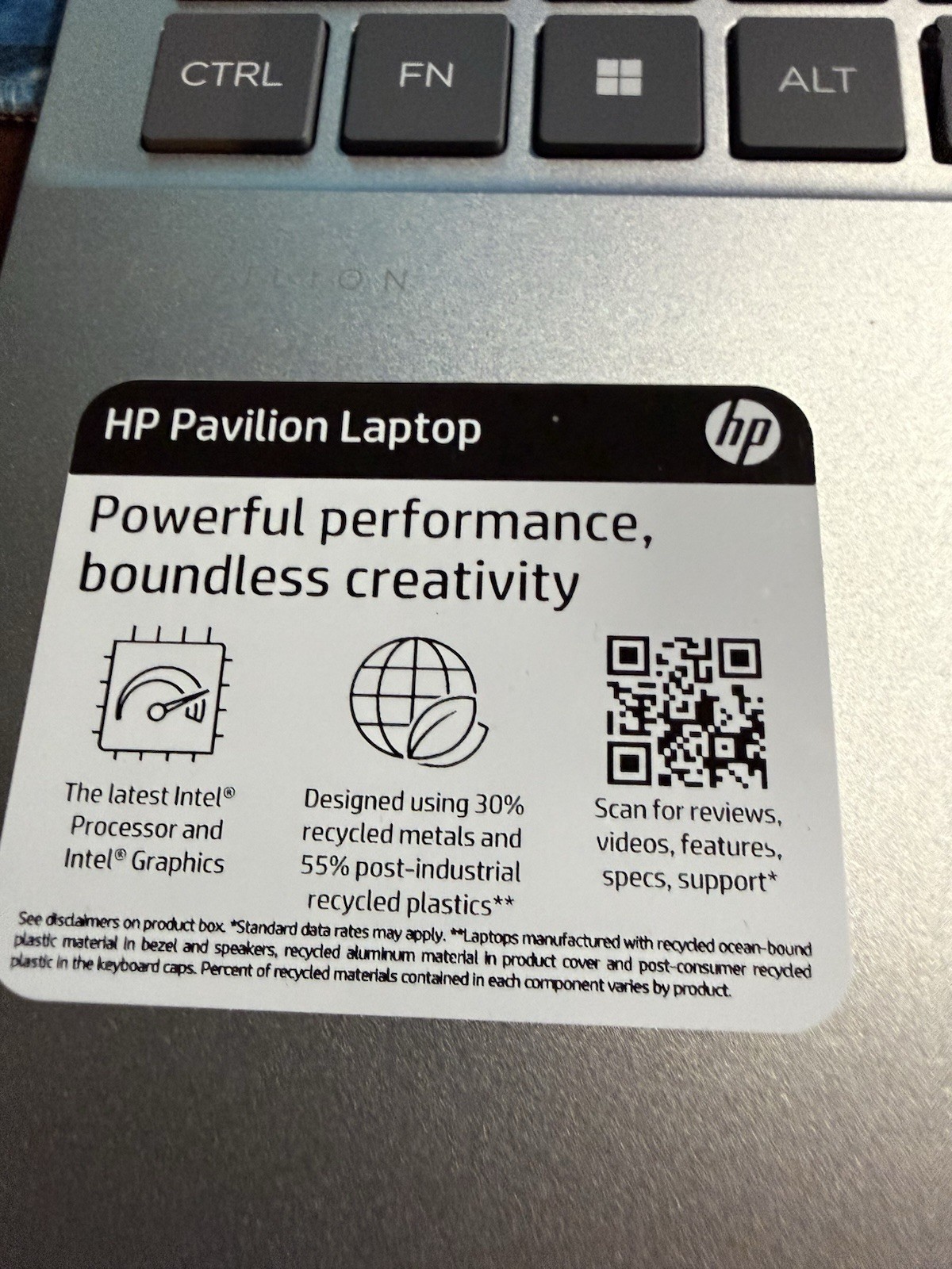HP Laptop Pavilion 16-AF0010NR 16″ Intel Core Ultra 5 125U 512GB