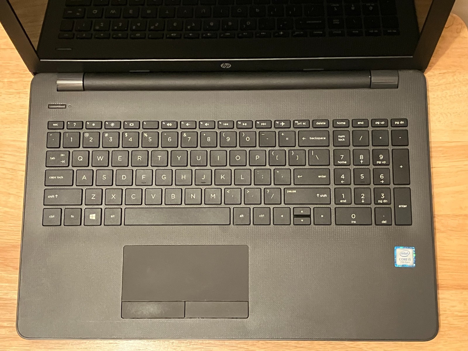 Gently Used HP 250 G6 Notebook Intel i5-7200 250gb SSD 8GB Ram Win 10 Pro