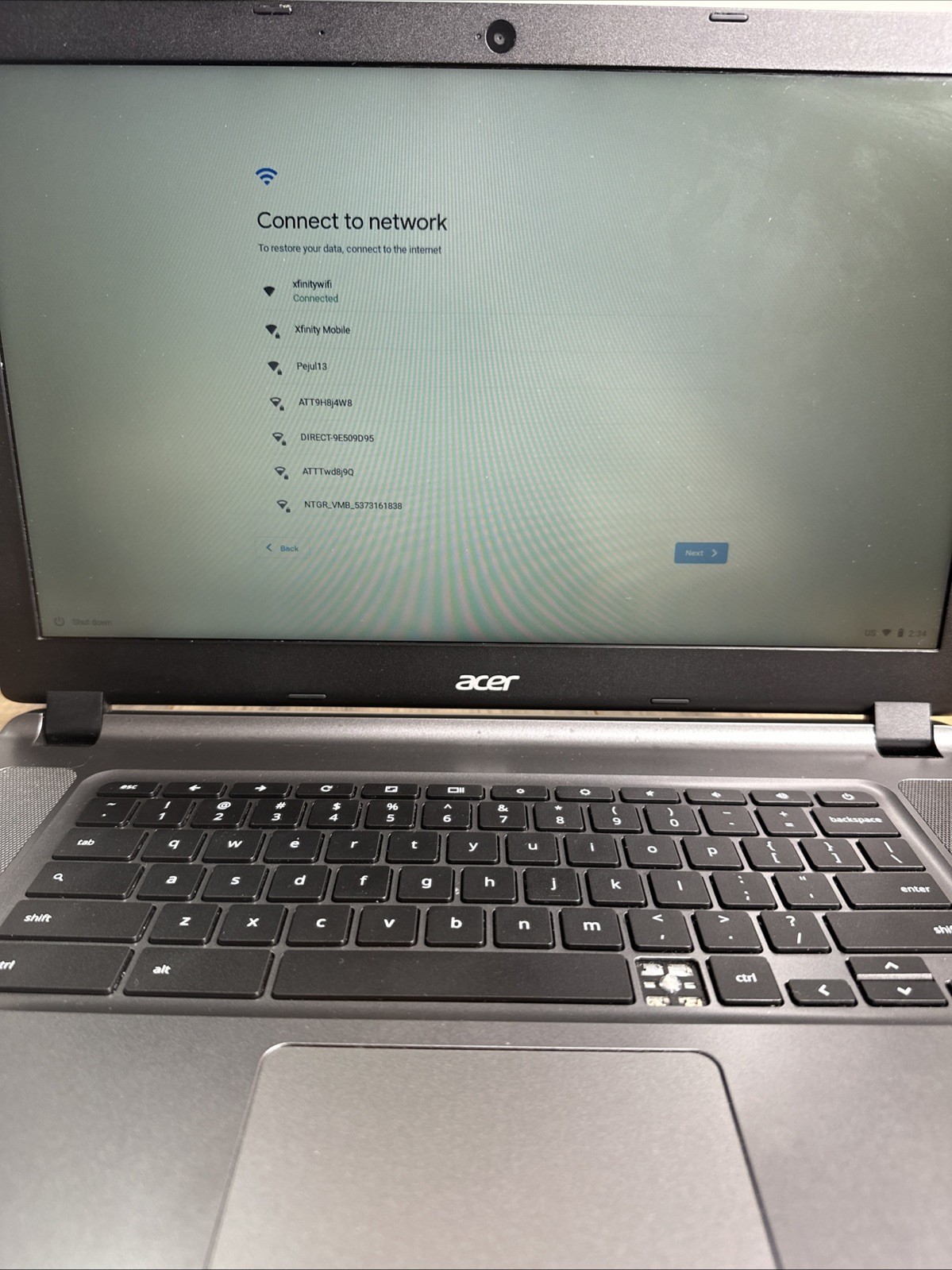 Acer Chromebook 15 CB3-532 With Charger