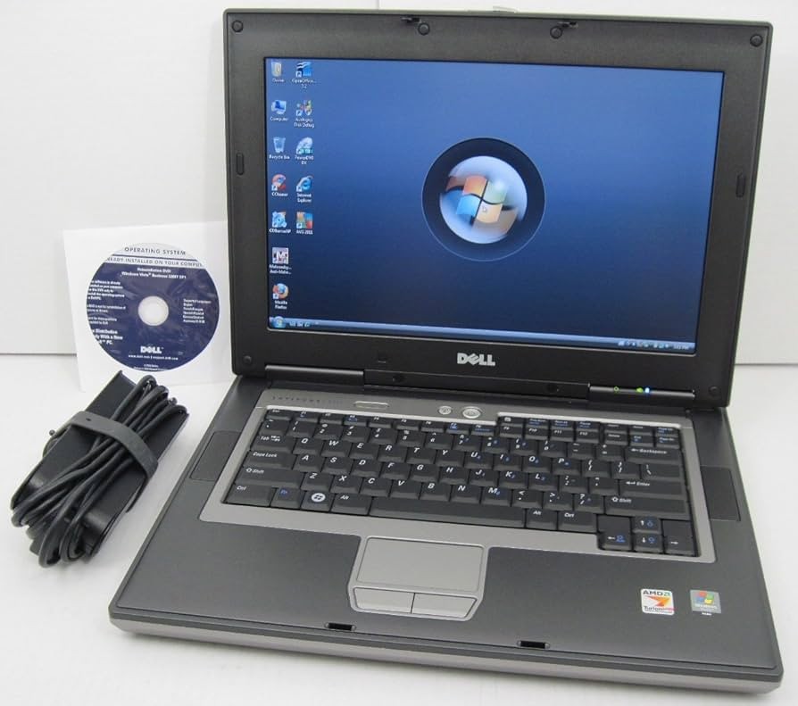 9Pin Dual Boot Dell Latitude D531 Laptop 3GB Windows 7 & XP, Office2010 WkGr8