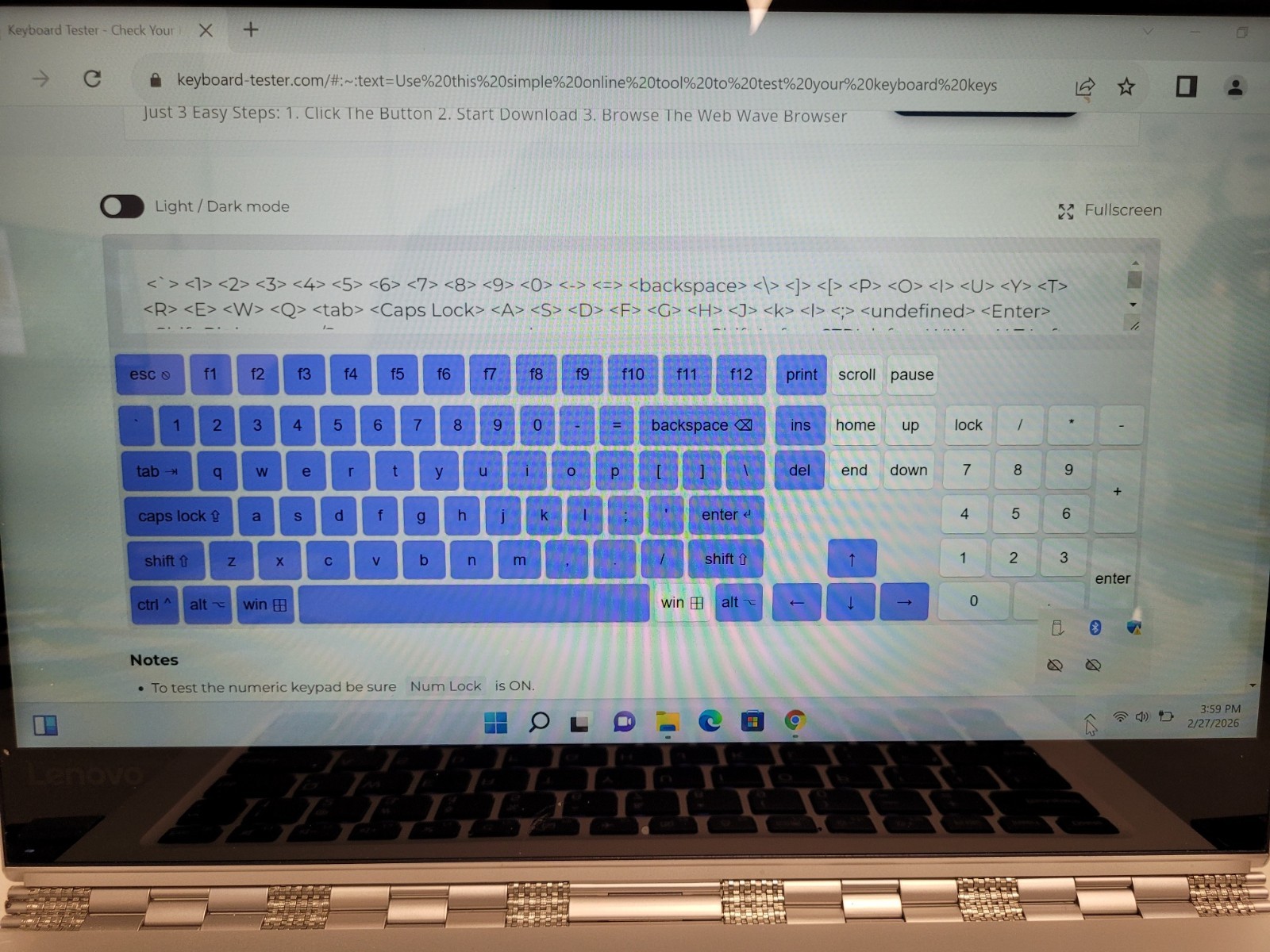 Lenovo yoga 910 14″touch i7-7500u 2.7ghz 8gb ram 256gb ssd w11p READ PF0U9GSP