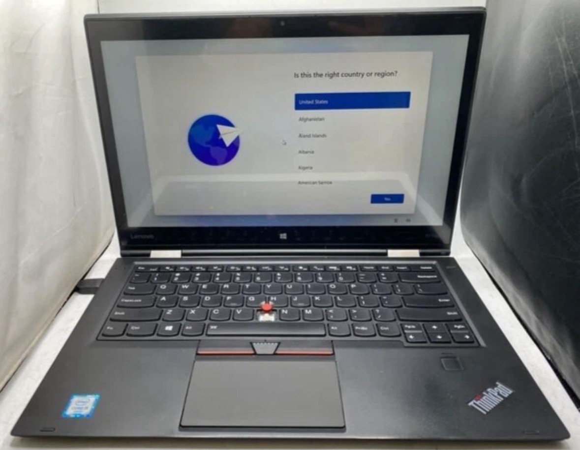Lenovo ThinkPad X1 Yoga 1st Gen 14 Touch Core i5-6200U 2.30GHz 8GB RAM 256GB SSD