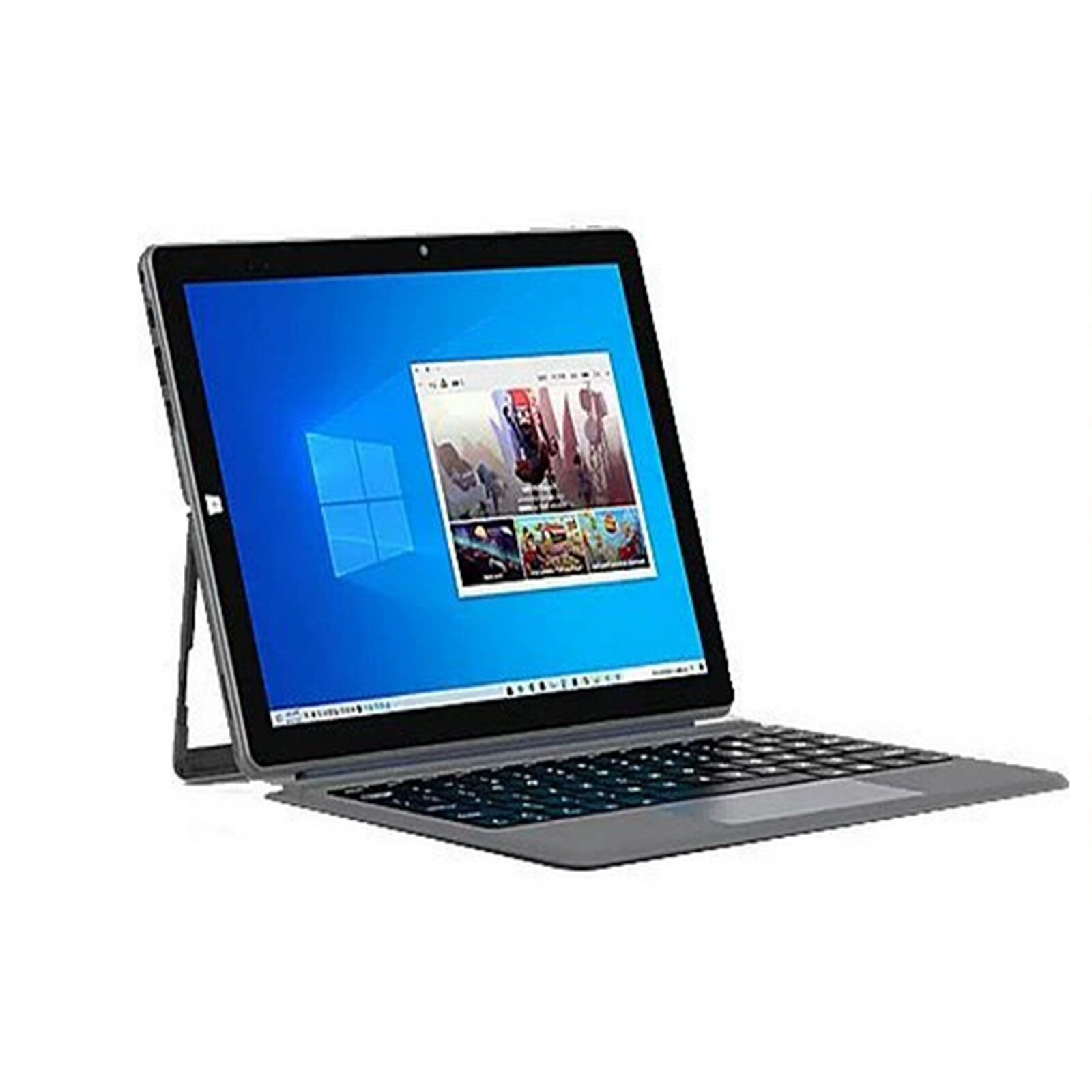 10.5″ Laptop 2-In-1 8GB 256GB Windows 11 Ultra-thin aluminum alloy Tablet