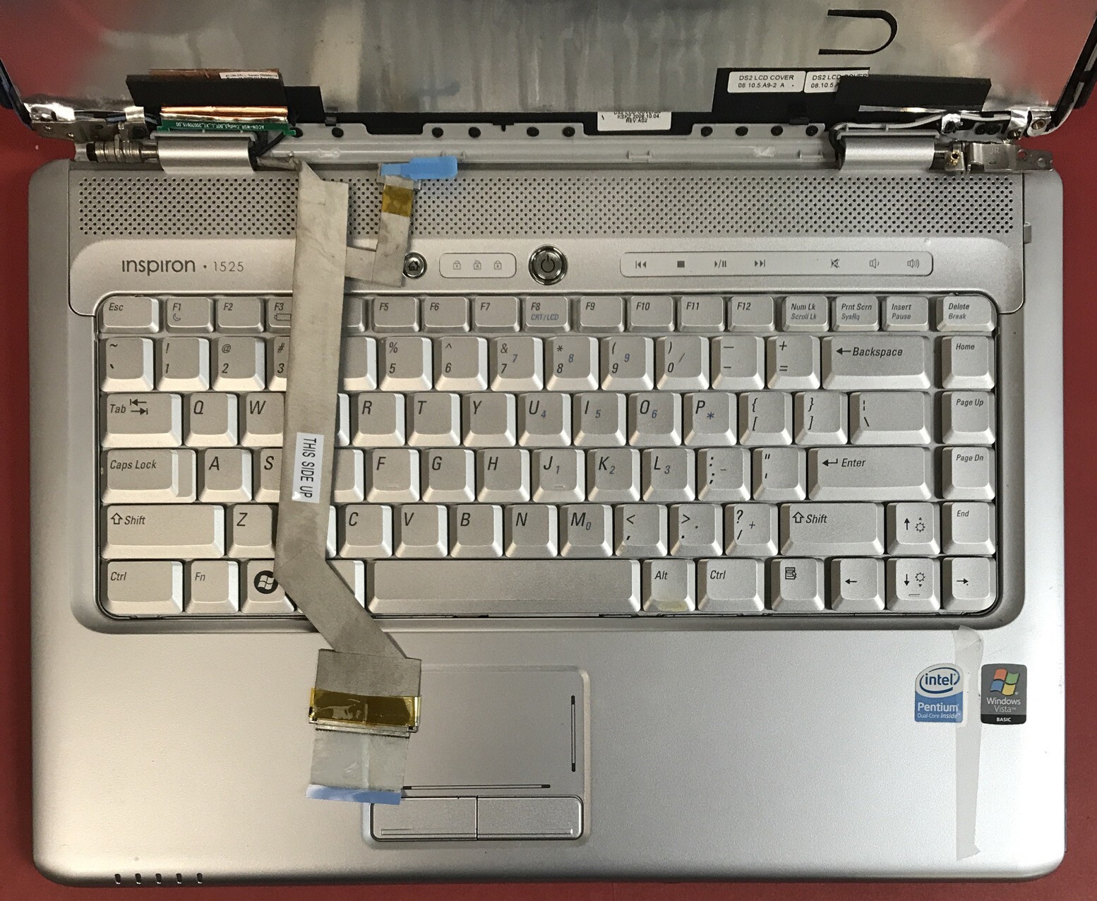 *FOR PARTS* DELL INSPIRON 1525 LAPTOP NO SCREEN NO HDD 1GB RAM NO POWER CABLE