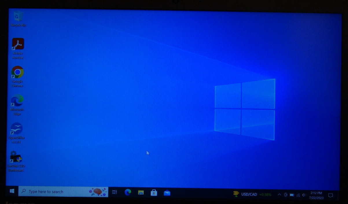 Reconditioned Lenovo T450s 14″ i5 2.30 GHz 8GB 240GB SSD WIN10 USB 3.0 Webcam