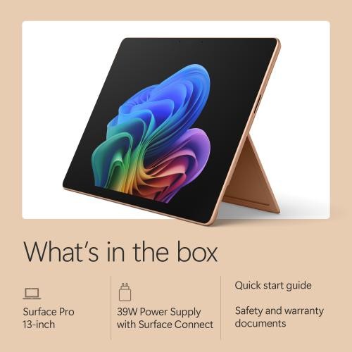 Microsoft Surface Pro 13″ Touchscreen Snapdragon X2 Plus 16GB RAM 512GB SSD Dune
