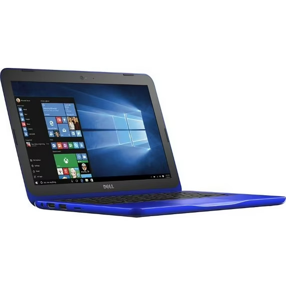 Dell Inspiron 11.6″ HD Laptop (Intel Celeron N3060, 2GB RAM 32 eMMC HDD Blue
