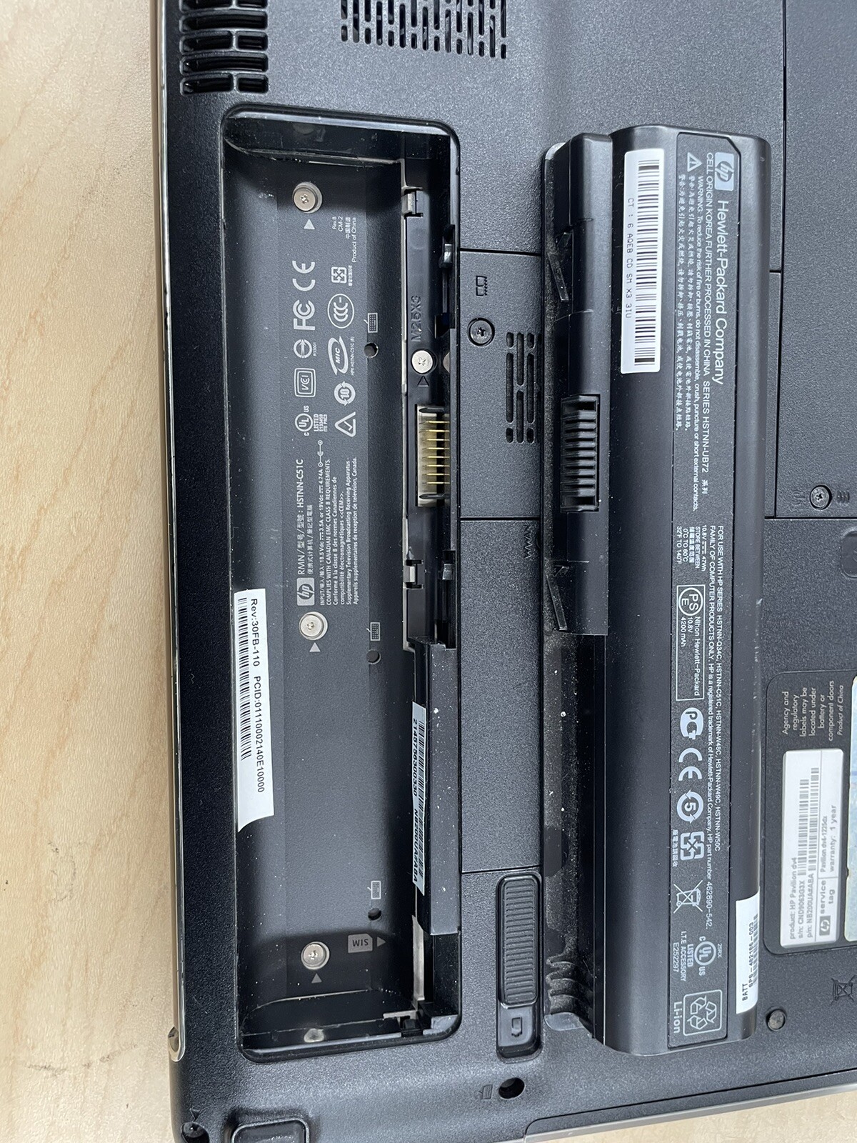 HP Pavillion DV4 Parts