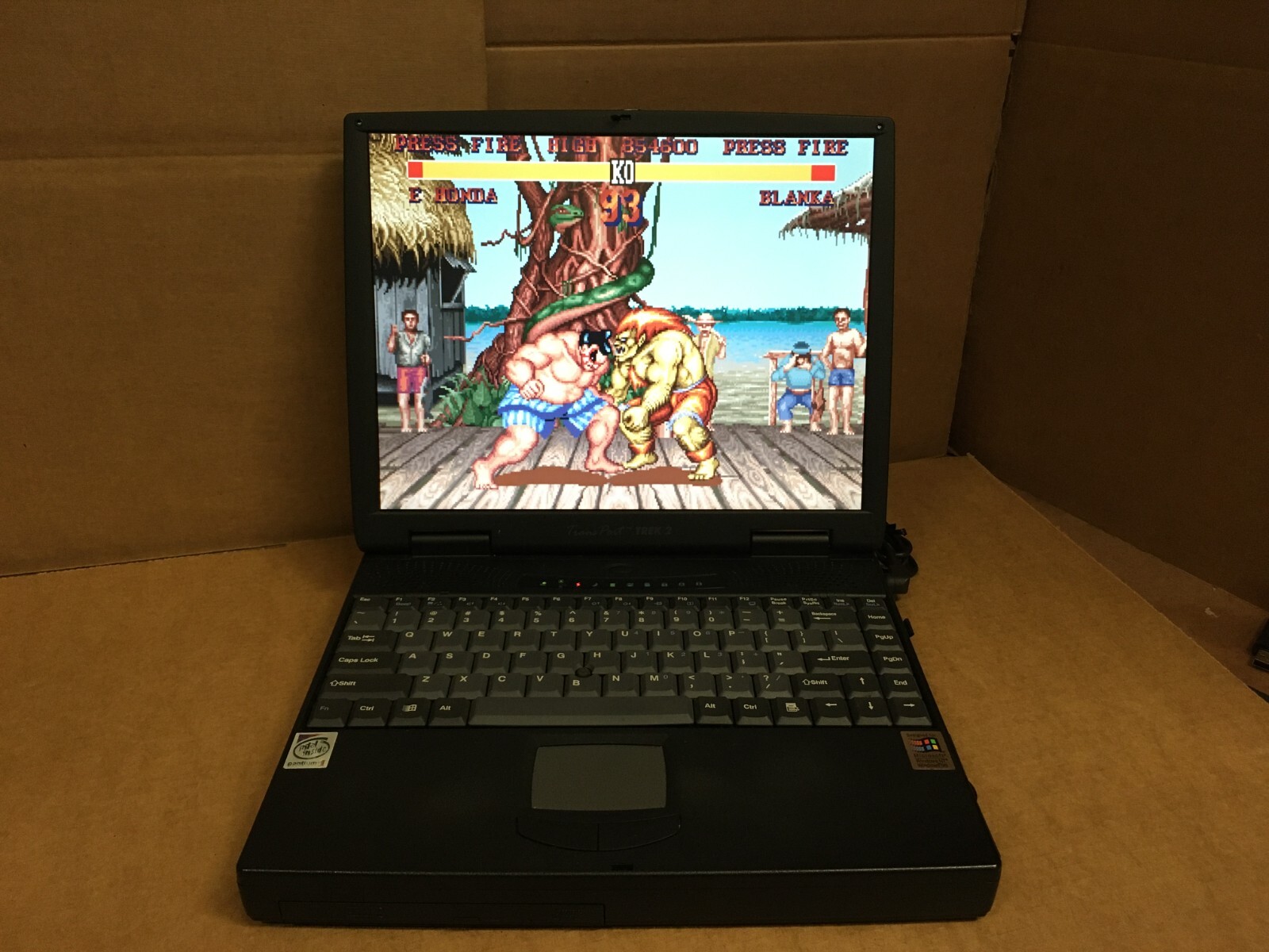 Micron Electronics Laptop Transport Trek 2 AGP 10GB HDD windows 98 ATI RAGE