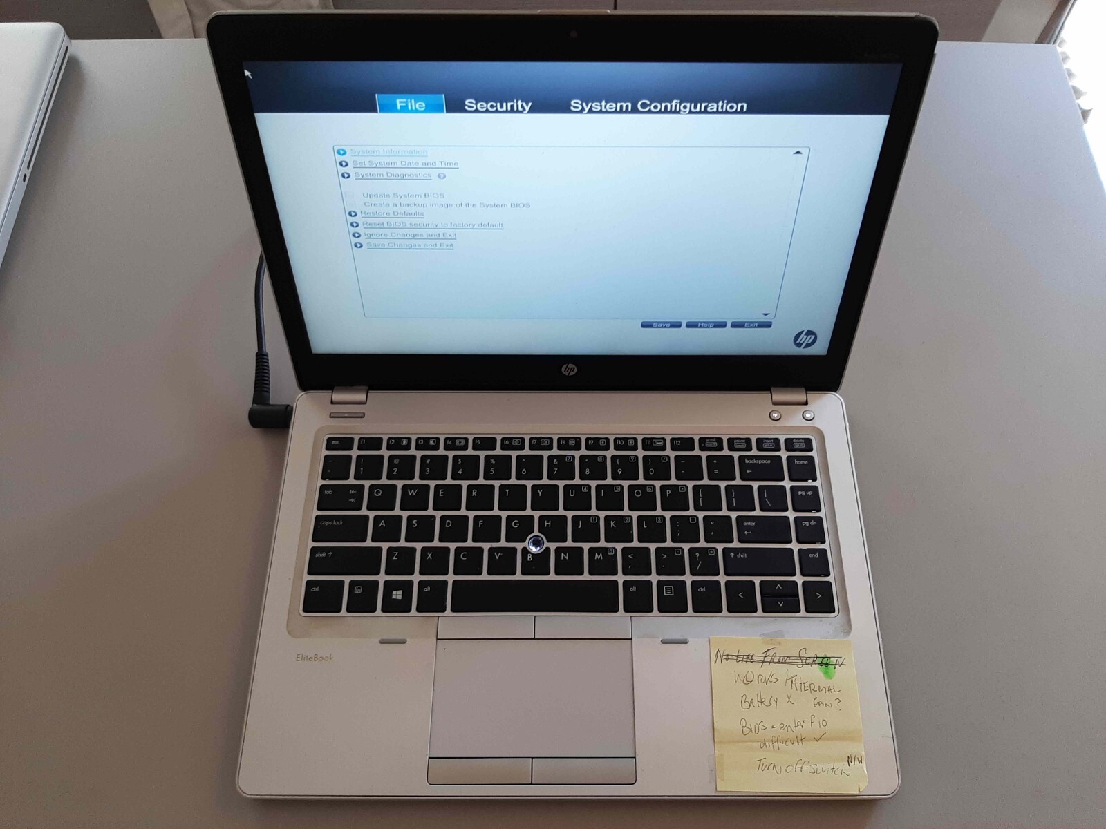 HP ELITEBOOK FOLIO 9470m i5-3437U 1.9GHz 8GB RAM ULTRABOOK unit 2 OF 4