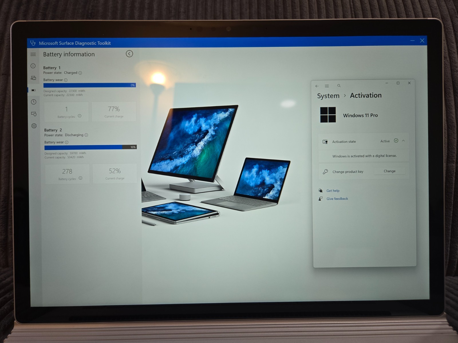Microsoft Surface Book 3 15″ (256GB SSD, Intel i7-1065G7 GTX 1660 Ti 16GB RAM)