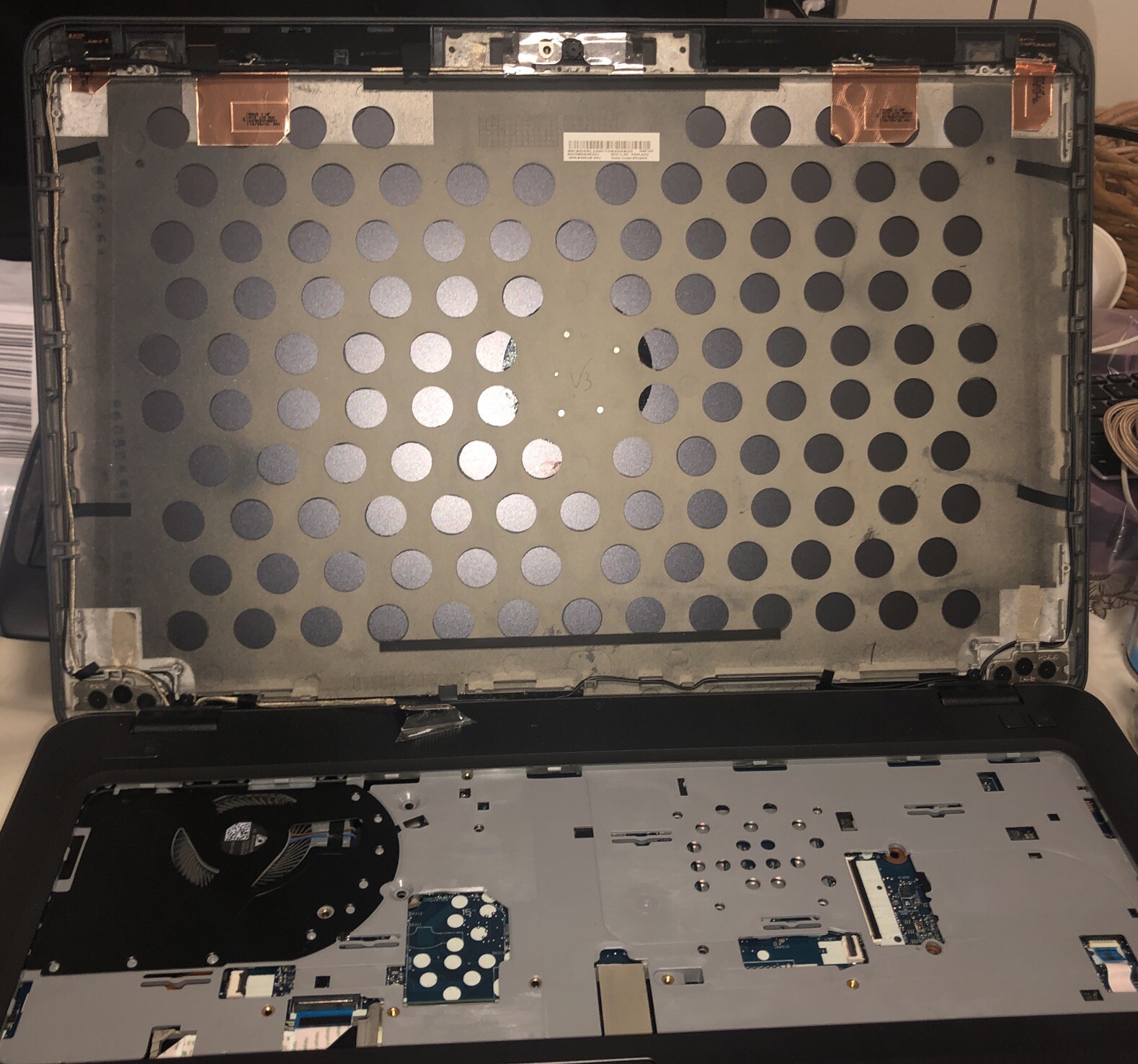 HP Zbook 15u G3 i7-6500U CPU 2.50GHz NO: LCD,HDD,BATTERY, Keyboard, Bezel. 15.6”