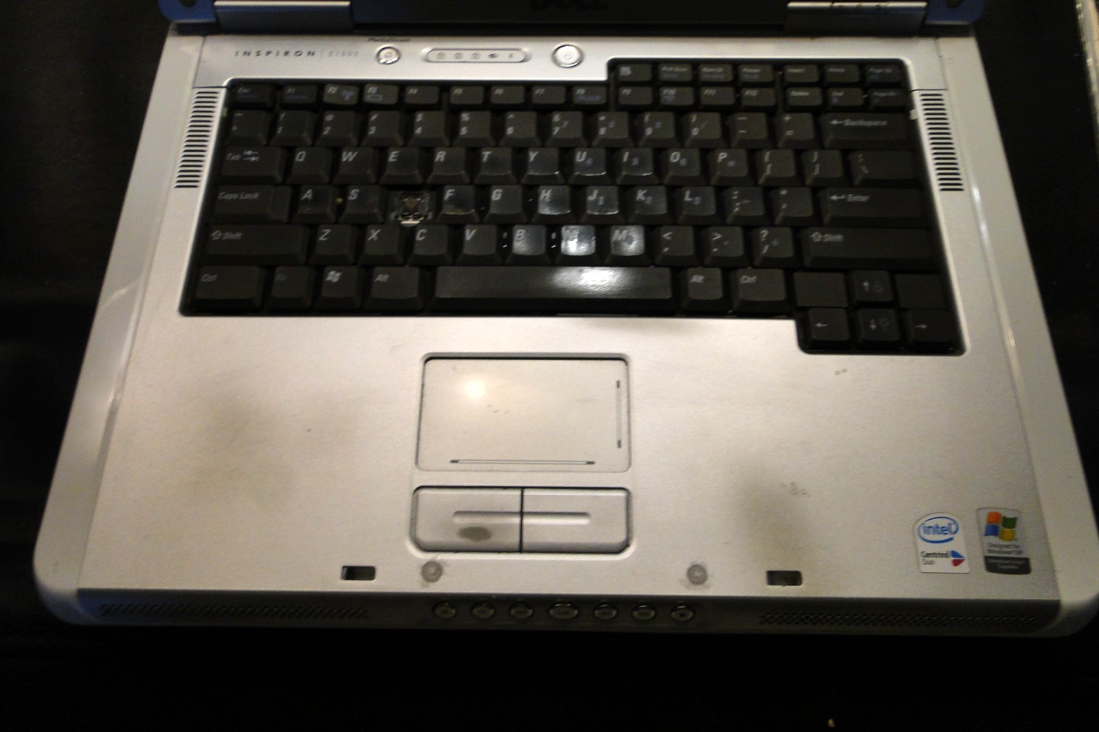 Dell Inspiron E1505 Laptop (Parts or Repair Only) Centrino WM3945ABG Powers On