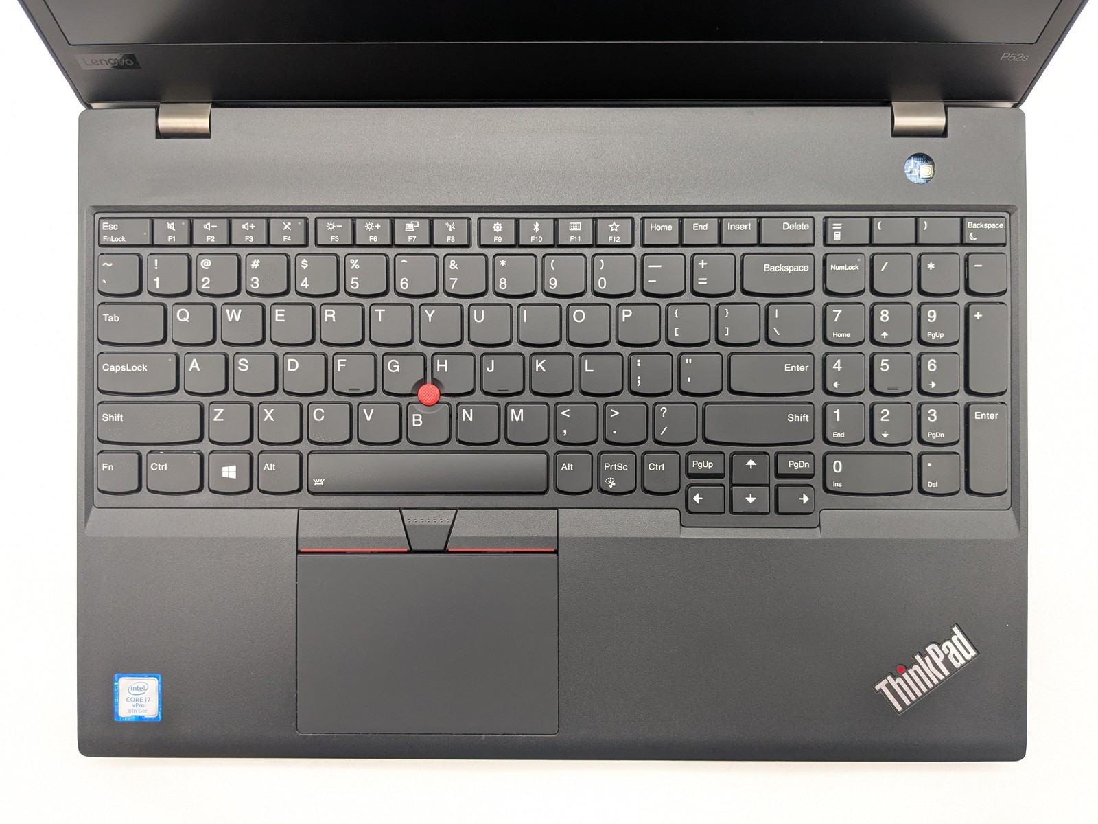 LENOVO ThinkPad P52s 15″ FHD I7-8650U Quadro P500 Motherboard Palmrest *READ*