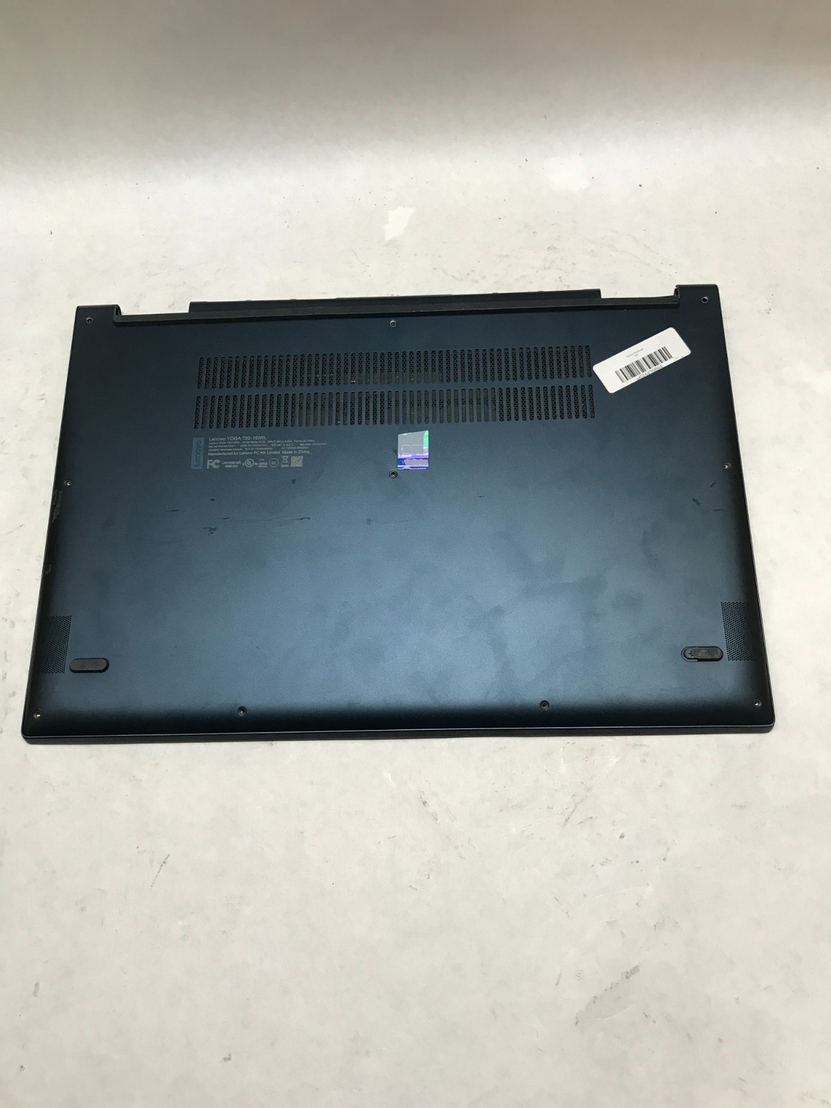 Lenovo Yoga 730-15IWL PALMREST/BOTTOM ONLY NO MOTHERBOARD For Parts READ!!! – DW
