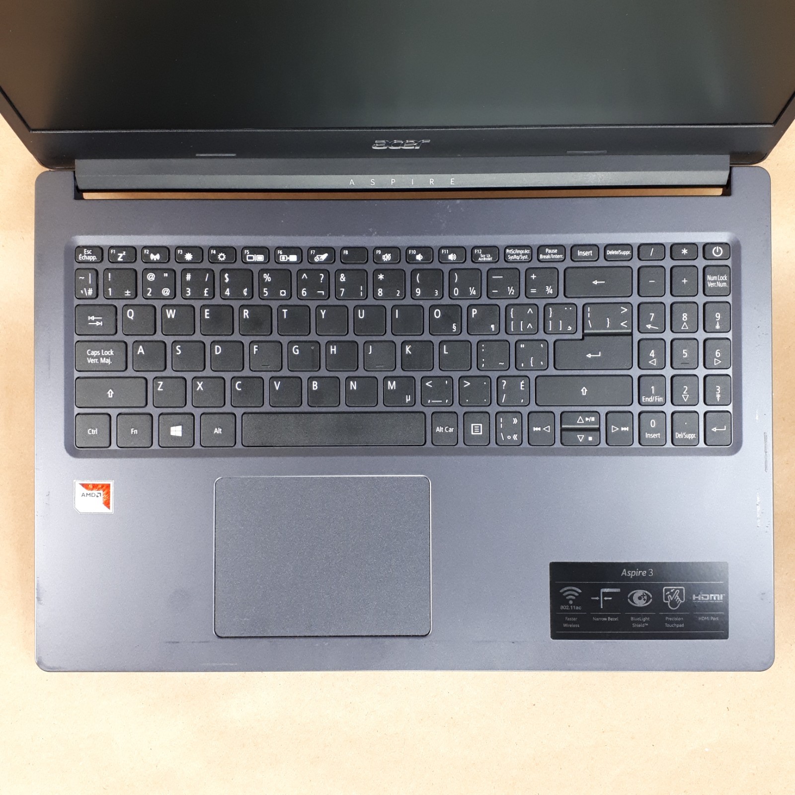 Acer Aspire 3 N19H1 15.6″ Laptop AMD A4-9120e Radeon R3 8GB RAM 1TB W10H H4071