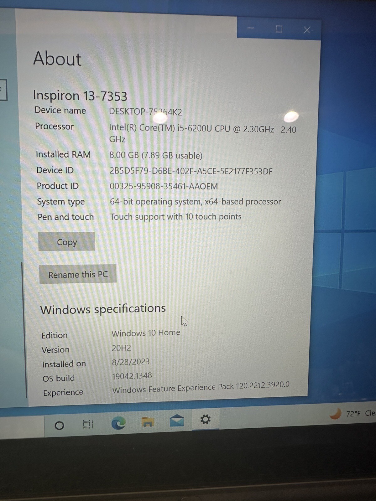 Dell Inspiron 13 7353