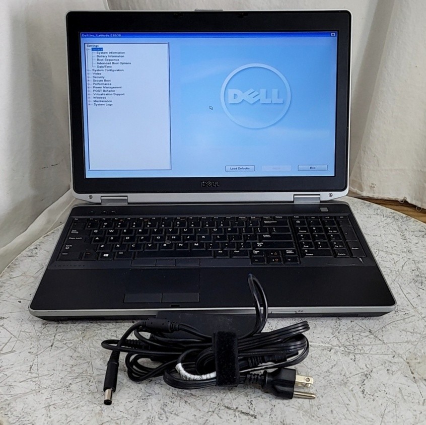 DELL LATITUDE E6530 Laptop Core I5-3210M 8GB 256GB SEE NOTES