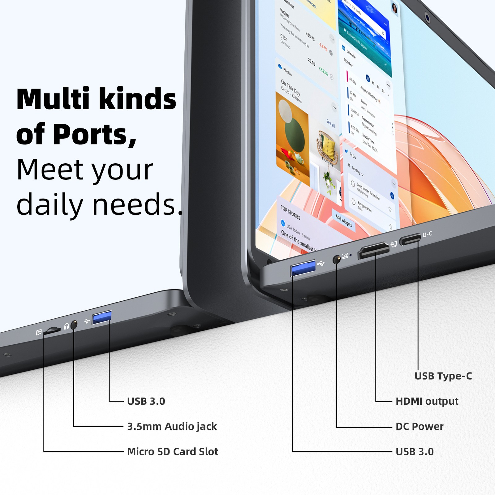 SGIN 15.6″ Full HD Laptop 7000mAh 24GB RAM 512GB SSD Windows 11 Intel N5095 WiFi