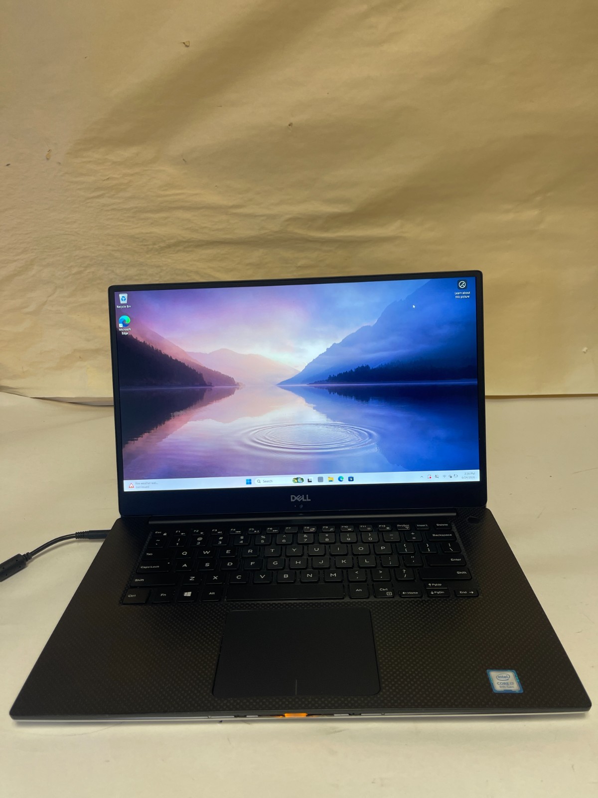 Dell XPS 15 9570 i7-8750H 2.2Ghz 16GB RAM 256GB NVMe Win11P – Bad Battery