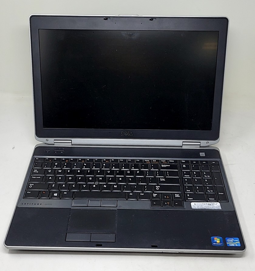 DELL LATITUDE E6530 Laptop Intel I5-3210M 8GB 320GB SEE NOTES