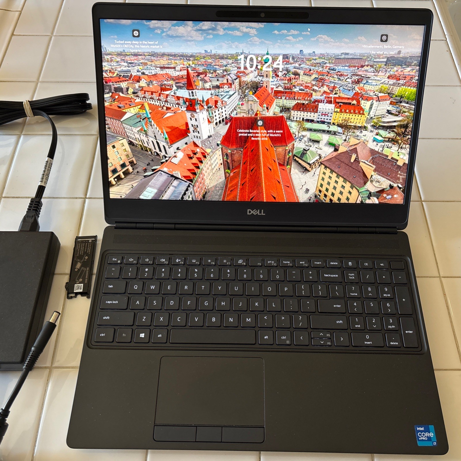 Dell Precision 7560 15.6 i7-11850H 48GB RAM 1TB * SSD NVIDIA T1200GPU Back Door