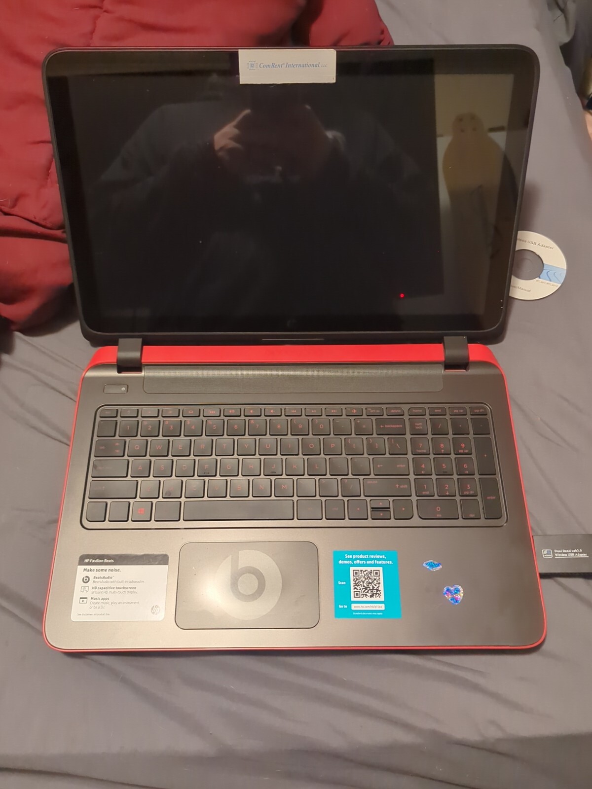 HP Notebook 15-f272wm 15.6″ (500GB HDD, Intel Pentium, 2.16GHz, 4GB) Laptop -…