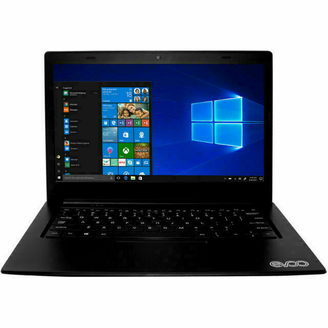 Evoo Celeron N3350 1.1GHz 32GB eMMC 3GB 12.5″ Black