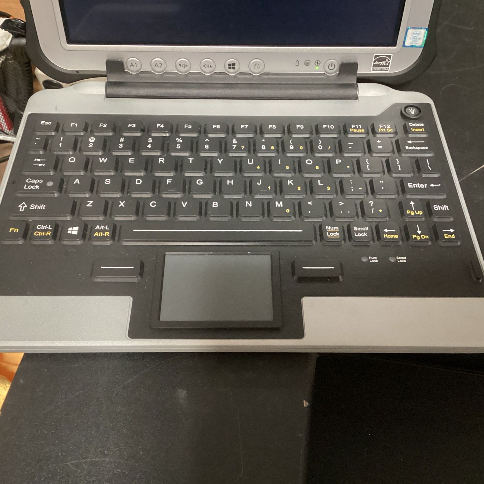 Panasonic Toughpad FZ-G1 MK5 i5 7300U@2.60GHz 8G Ram 256GB SSD W/Keyboard No OS