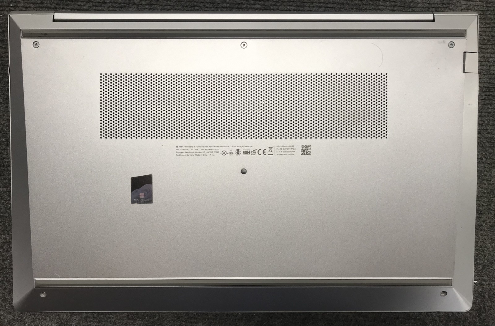 HP ProBook 450 G8 15.6″ Laptop i5-1135G7 16GB RAM 256GB NVMe, As Is