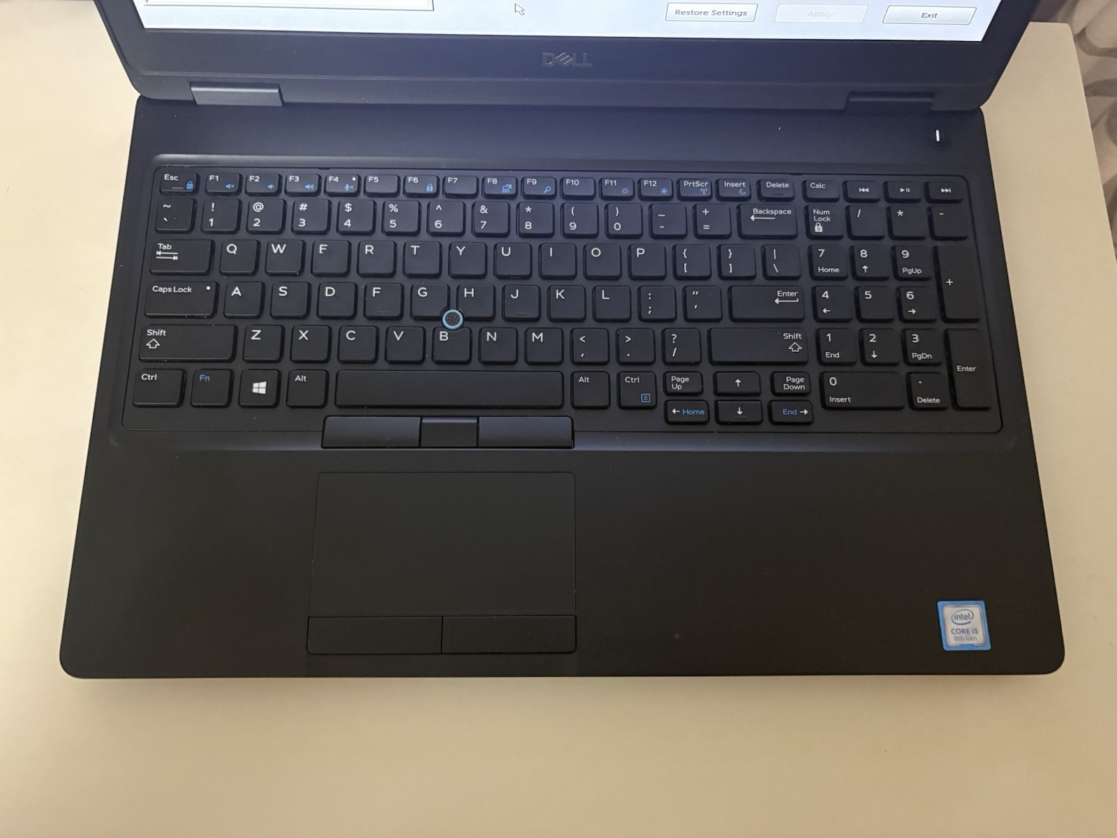 DELL LATITUDE 5591 15.6″ i5-8400H, **READ, NO SSD, NO RAM**