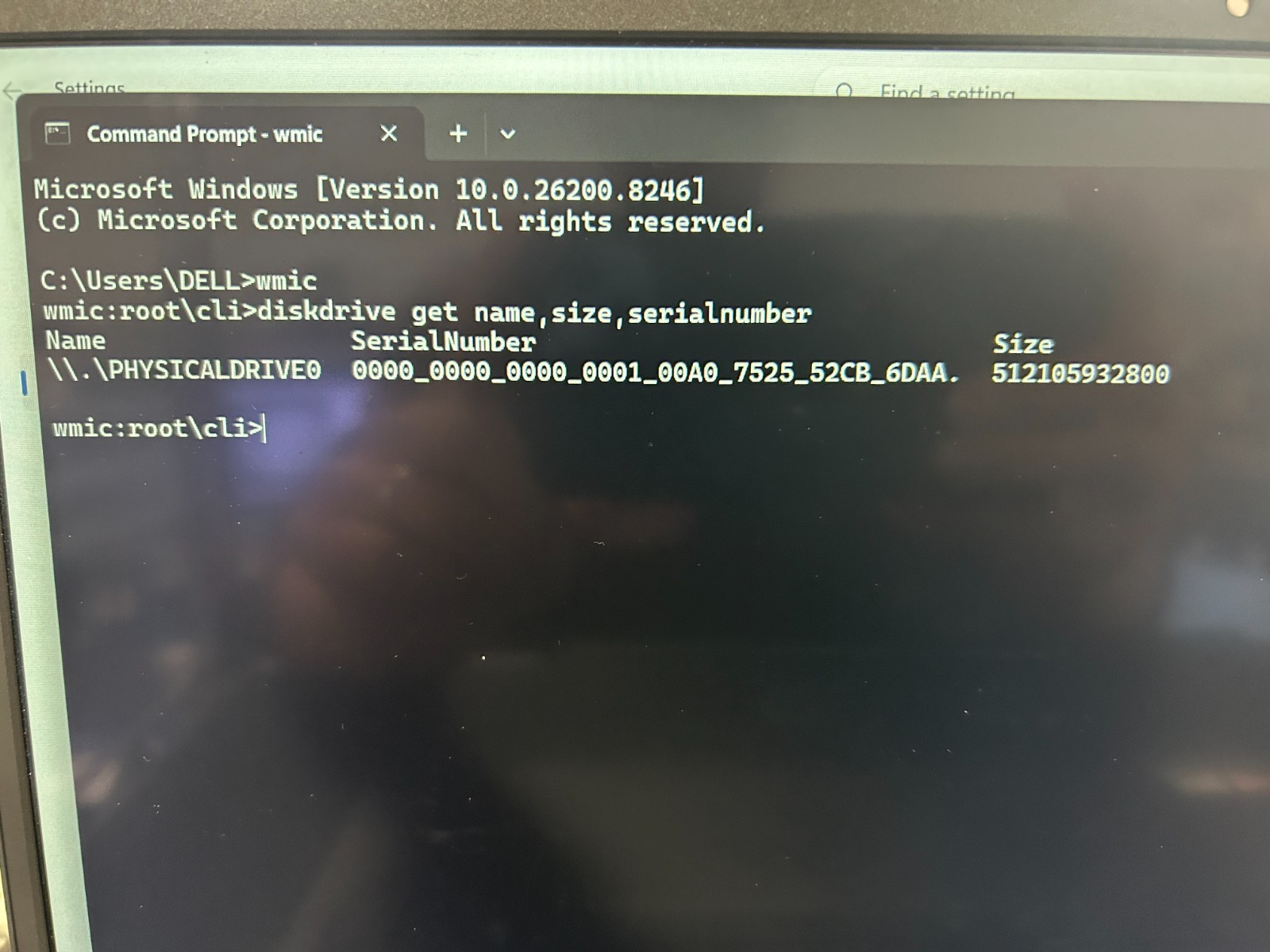 DELL 15 DC15255 G8MK9, AMD Ryzen 7 7730U, 2.00 GHz,, 16 GB RAM,, 512 GB NVMe SSD