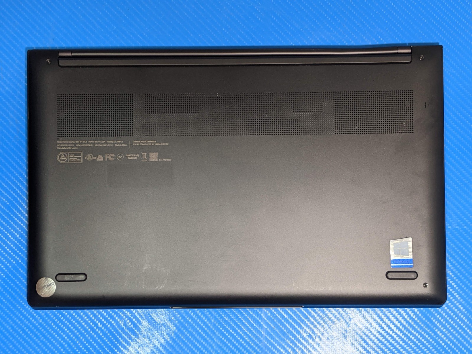 Lenovo IdeaPad Slim 9 14ITL5 14″UHD TOUCH i7-1165G7 2.8GHz 16GB 1TB SSD W11H +PA