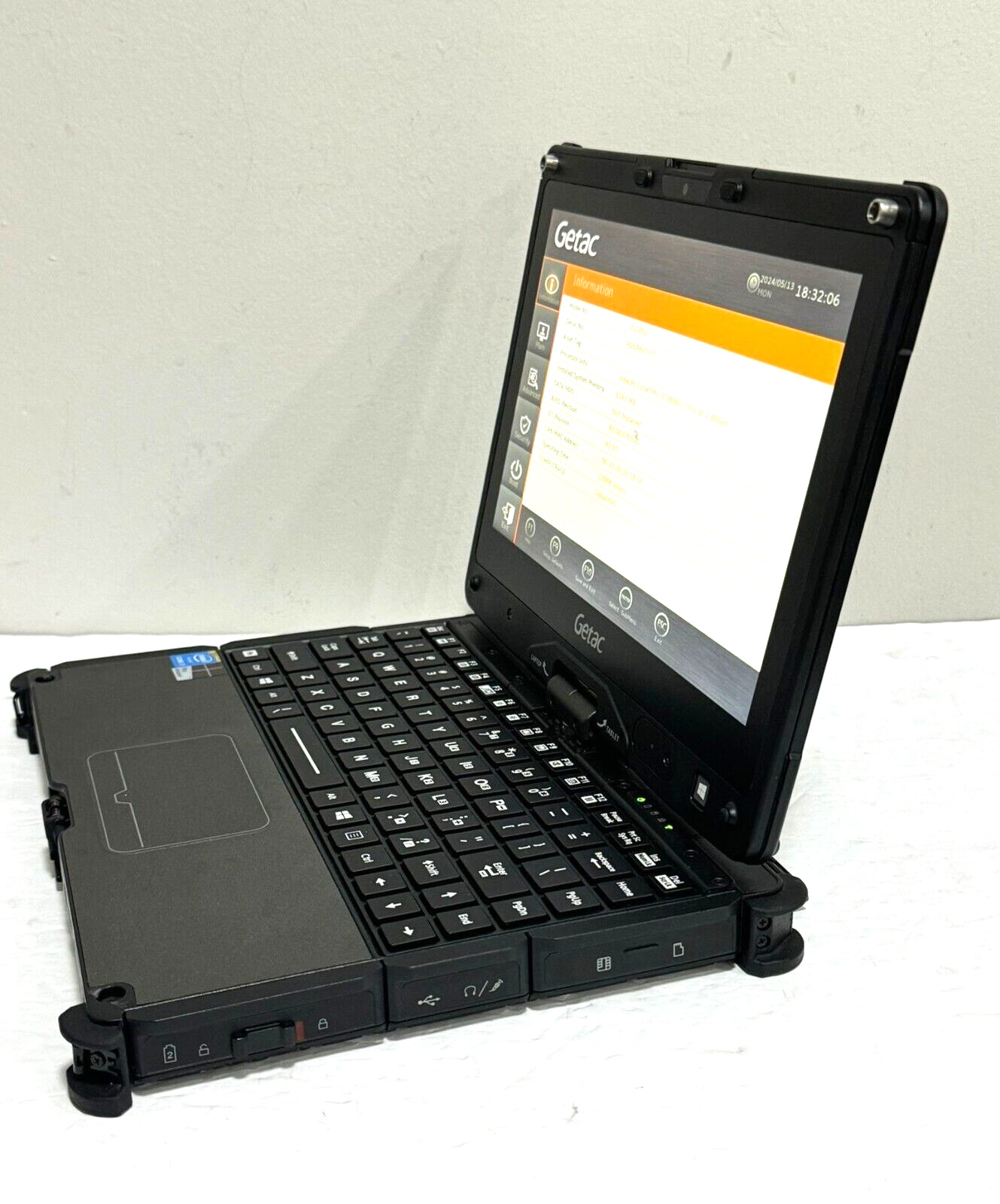 Getac V110 G2 i7-5500U 8GB Ram NO CADDY/NO SSD/NO Charger