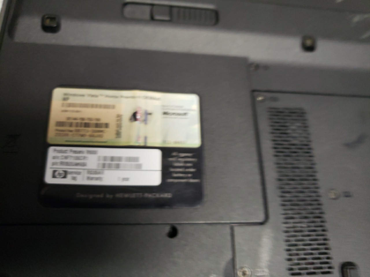 USED Compaq Presario V6000 Laptop FOR PARTS OR REPAIR READ AD FREE SHIPPING